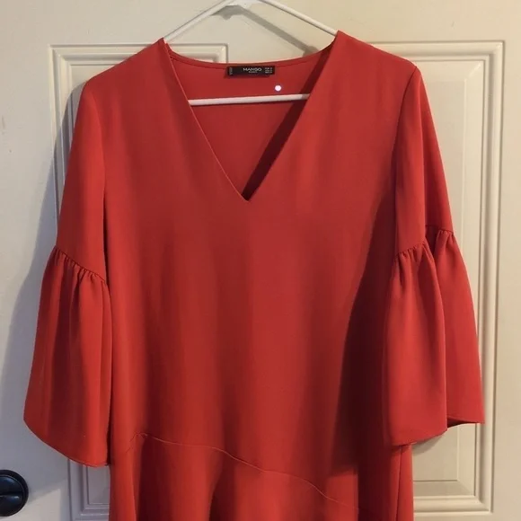 Unleash Your Inner Boldness with The Vibrant Orange Mango Mini Dress - 6 - Picture 5 of 15